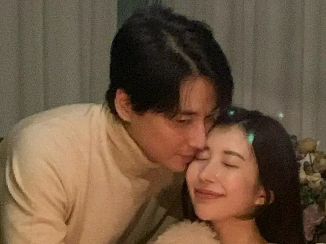 イ・ジフン、娘を生んだ美貌の日本人妻に熱いキス…アヤネさん「最愛の日」