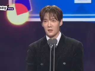 [SBS Entertainment Awards] นักแสดง ชเว จินฮยอก คว้ารางวัล "Excellence Award", "เป็นครั้งแรกที่ผมได้เห็นแม่แต่งหน้า"...ขอบคุณ "Miuse"