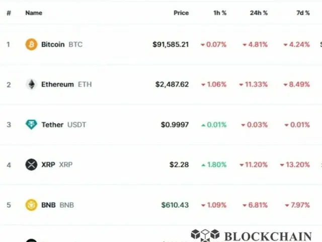 ตลาดสกุลเงินดิจิทัลอยู่ในแนวโน้มขาลง: Ripple 11%, Solana 16%, Dodge 14%