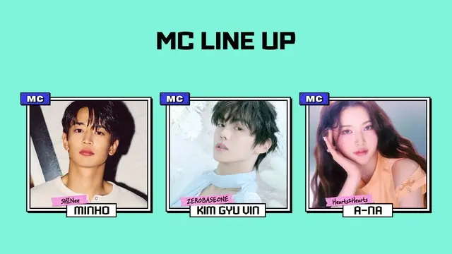 7月開催『2025 Show! 音楽中心 in JAPAN』、豪華MC陣発表…MINHO （SHINee）×KIM GYU VIN （ZEROBASEONE）×A-NA （Hearts2Hearts）に
