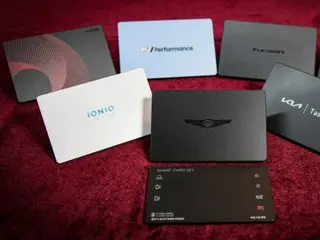 คีย์การ์ดสมาร์ทการ์ด Hyundai Mobis เป็นที่นิยมในเกาหลี เข้ากันได้กับ Genesis ทุกรุ่น