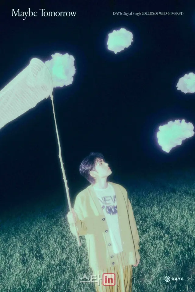 「DAY6」ウォンピルがデジタルシングル「Maybe Tomorrow」の個別ビジュアルを披露した。