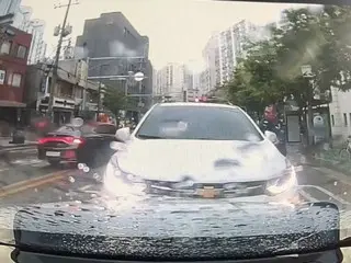 รถตำรวจหยุดคนขับรถที่ 'หมดสติ' ที่ขับรถผิดทางในกรุงโซล