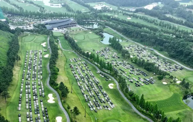 2024年開催時の駐車の様子（写真：wowKorea）