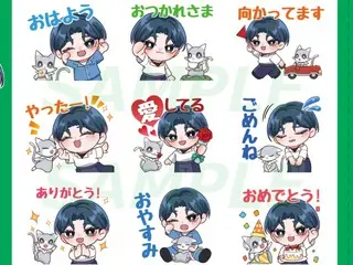 คาแรคเตอร์ภาษาญี่ปุ่นอย่างเป็นทางการตัวแรกของ JAEJOONG (J-JUN) "JAELUV & CAPPY" วางจำหน่ายในรูปแบบสแตมป์ LINE แล้ว!