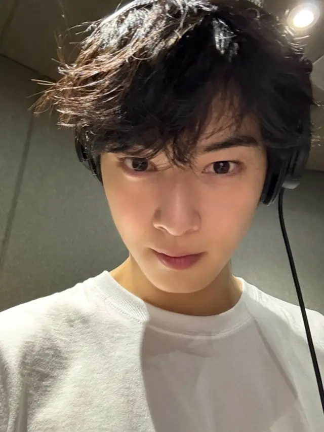 「ASTRO」チャウヌ、トレーニングまで熱心