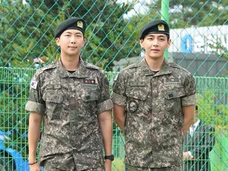 [ภาพ] RM&V วง BTS ปลดประจำการแล้วในวันนี้ (10) หลังจากเสร็จสิ้นการรับราชการทหาร!