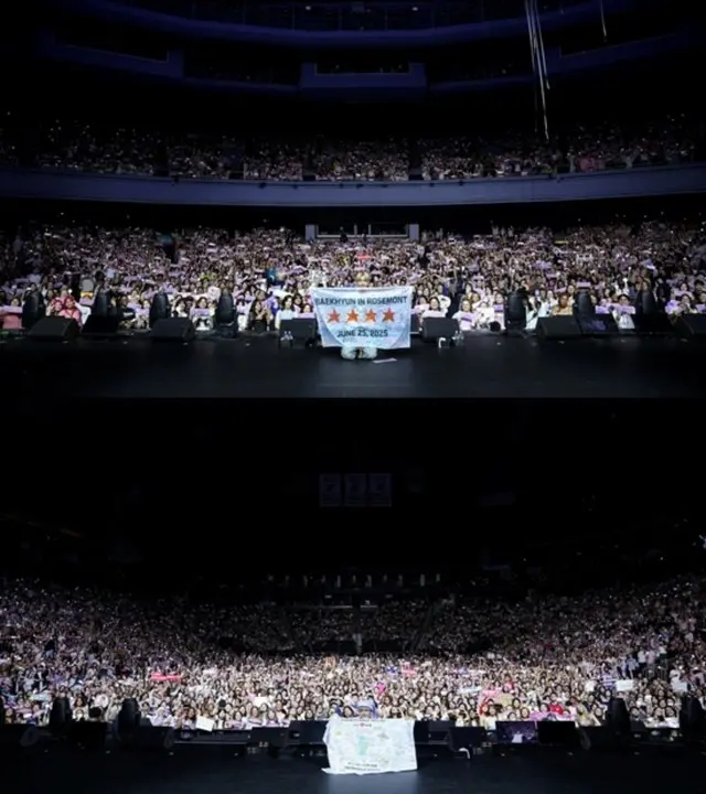 「EXO」BAEKHYUN、ニューヨーク・シカゴ公演を成功的に終える…アメリカツアースタート