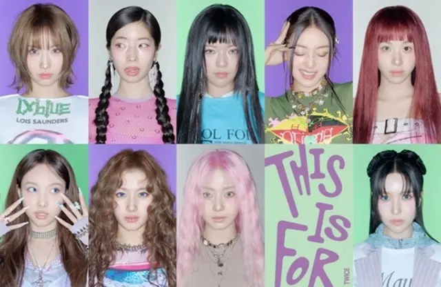 「TWICE」がカラフルなスタイリングで大胆に…4thアルバムのファーストコンセプトイメージを公開
