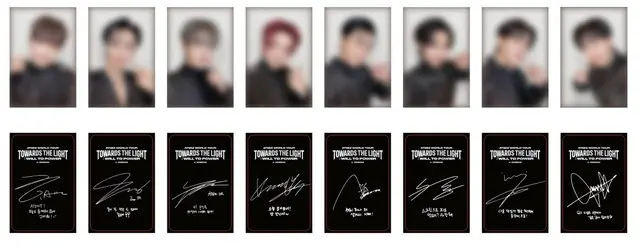 特典のフォトカード（全8種ランダム）