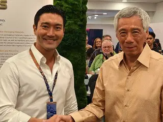 “SUPER JUNIOR” ซีวอนจับมือนายกรัฐมนตรีสิงคโปร์ “เป็นเกียรติที่ได้พบคุณ”…Global Network King