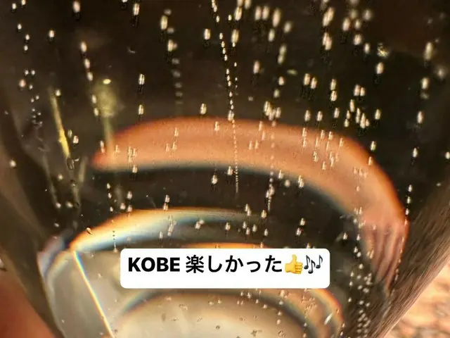 “TVXQ” ชางมินดื่มแชมเปญหลังงานแฟนคลับที่โกเบ… “KOBE สนุกมาก”