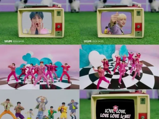 "n.Ssign" ปล่อยทีเซอร์ MV เพลงไตเติ้ลที่ 3 "Love, Love, Love Love!" (รวมวิดีโอ)