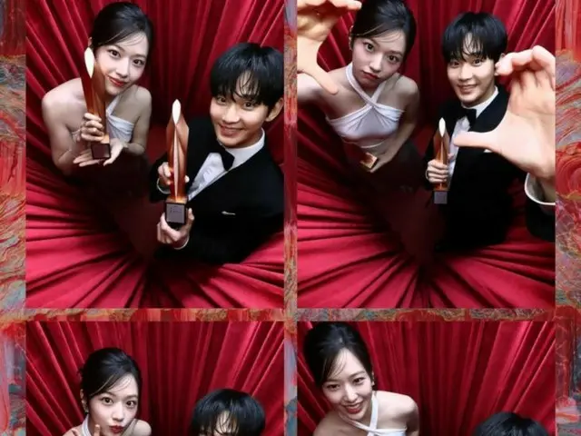 สองช็อตของนักแสดงคิมซูฮยอนที่ได้รับรางวัลความนิยมจากงาน Baeksang Arts Awards ครั้งที่ 60 และอันยูจินจาก IVE เป็นประเด็นร้อน