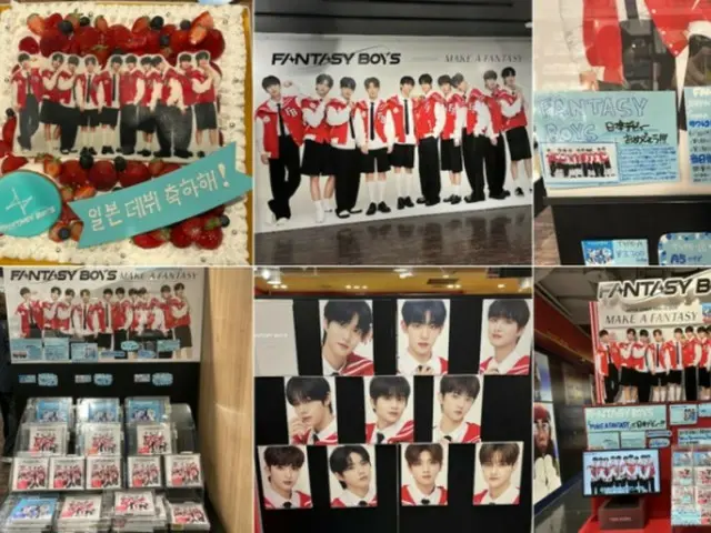 “เปิดตัวอย่างเป็นทางการในญี่ปุ่น” “FANTASY BOYS” ตกแต่งมุมหลักของ Shibuya Tower Records พร้อมมินิคอนเสิร์ต