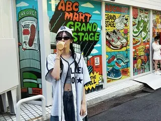 "aespa" Ning Ning ถ่ายช็อตประจำวันในโตเกียว... นี่คือหน้าตาชุดลำลองของเธอ