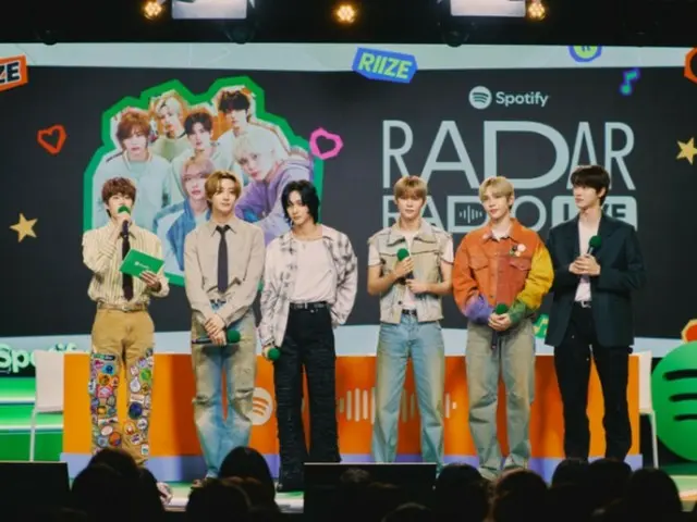 กิจกรรมสด "RADAR Radio Live" ครั้งแรกของ "RIIZE" กับ Spotify จบลงด้วยความสำเร็จอันยิ่งใหญ่