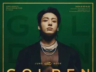 "BTS" JUNG KOOK มีอัตราการขายล่วงหน้าอันดับหนึ่งของนิทรรศการ "GOLDEN: The Moments"