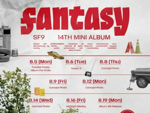 “SF9” พรีวิวคอนเทนต์ต่างๆของอัลบั้มใหม่ “FANTASY”… “อัลบั้มเพื่อแฟนๆ”