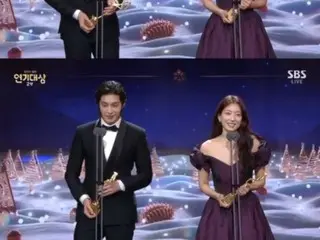 Kim Jae Young ชนะรางวัล ``Best Couple Award'' ร่วมกับ Park Sin Hye... ``ผู้ชายของ Park Sin Hye คือความฝันของฉัน''