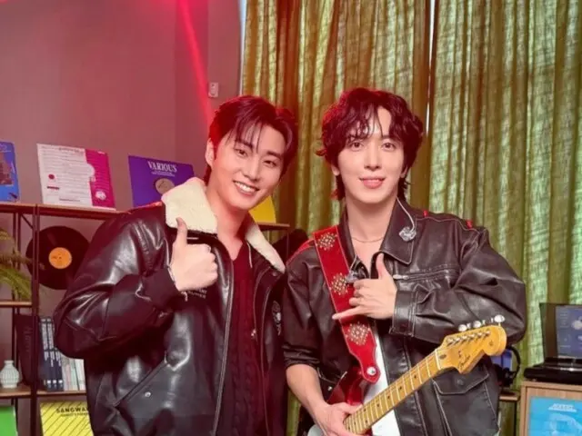 ยงฮวา CNBLUE และ ยองเค DAY6 เผยภาพสมาชิกวงสุดหล่อที่อยู่ด้วยกัน... เผยภาพเบื้องหลัง "LP ROOM" แล้ว!