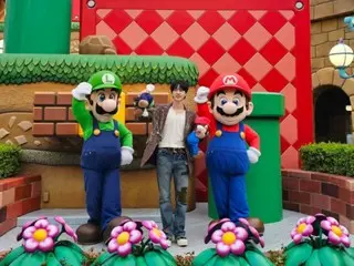 “BTS” จิน สนุกสนานกับ Super Nintendo World...โชว์เสน่ห์อันแสนบริสุทธิ์ของเขา