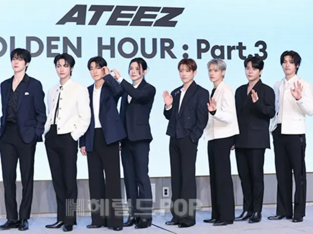 [ภาพ] ATEEZ จัดงานแถลงข่าวเปิดตัวมินิอัลบั้มที่ 12 "GOLDEN HOUR: Part.3"