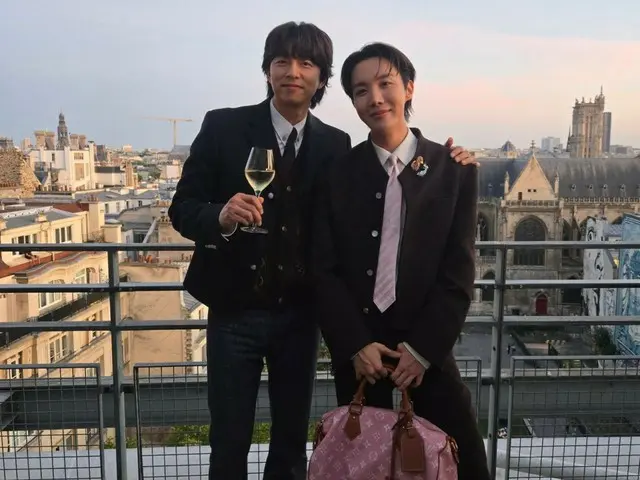 เจโฮป BTS และนักแสดงกงยูในปารีส
