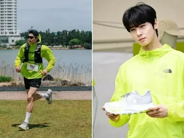 ชาอึนอู (ASTRO) เปลี่ยนการแข่งขันวิ่งเทรลให้กลายเป็นสถานที่ถ่ายภาพ... เผยสีสันฤดูใบไม้ร่วงใหม่ของรองเท้าวิ่ง THE NORTH FACE "ไอเทมสุดท้าย"