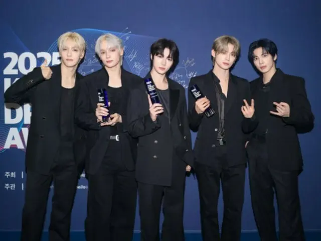 "TOMORROW X TOGETHER" คว้าสามรางวัลจากงาน K-WORLD DREAM AWARDS ประจำปี 2025