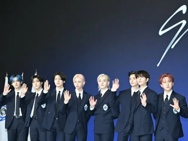 [ภาพ] Stray Kids จัดงานแถลงข่าวเปิดตัวอัลบั้มใหม่ "KARMA"