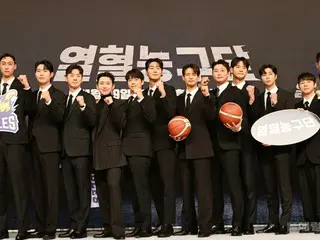 [ภาพ] มินโฮ SHINee, จอห์นนี่ NCT และคนอื่นๆ เข้าร่วมการนำเสนอการผลิตรายการ "Hot Blooded Basketball Team" ของช่อง SBS... "สู้ๆ!"