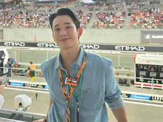 นักแสดง จอง แฮอิน ชมการแข่งขัน F1 ที่อาบูดาบี... เสน่ห์สดชื่นในเสื้อเชิ้ตเดนิม